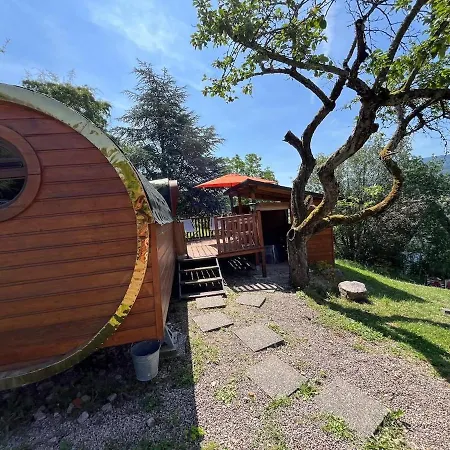 Luxuszelt Roulotte Avec Prive