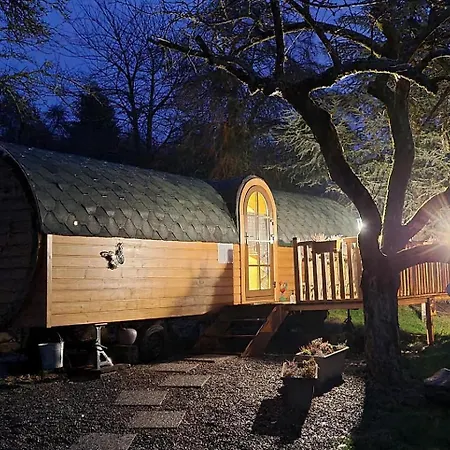 Roulotte Avec Privé Tente de luxe