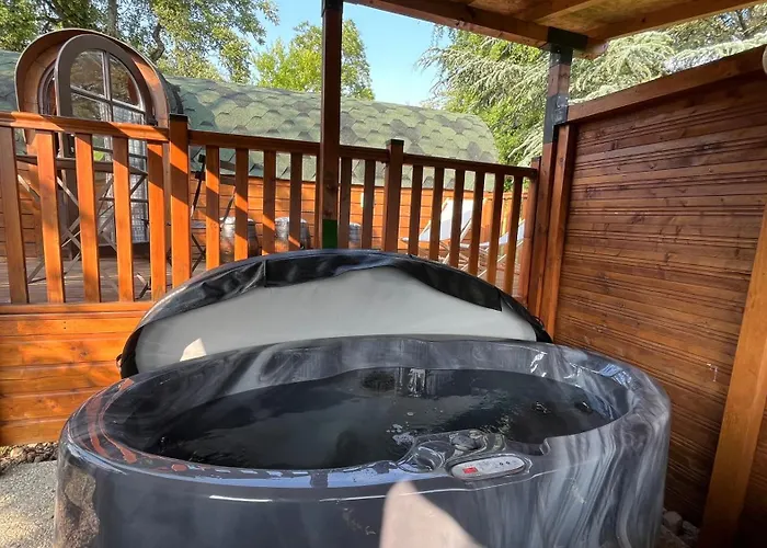 Roulotte Avec Privé Tente de luxe